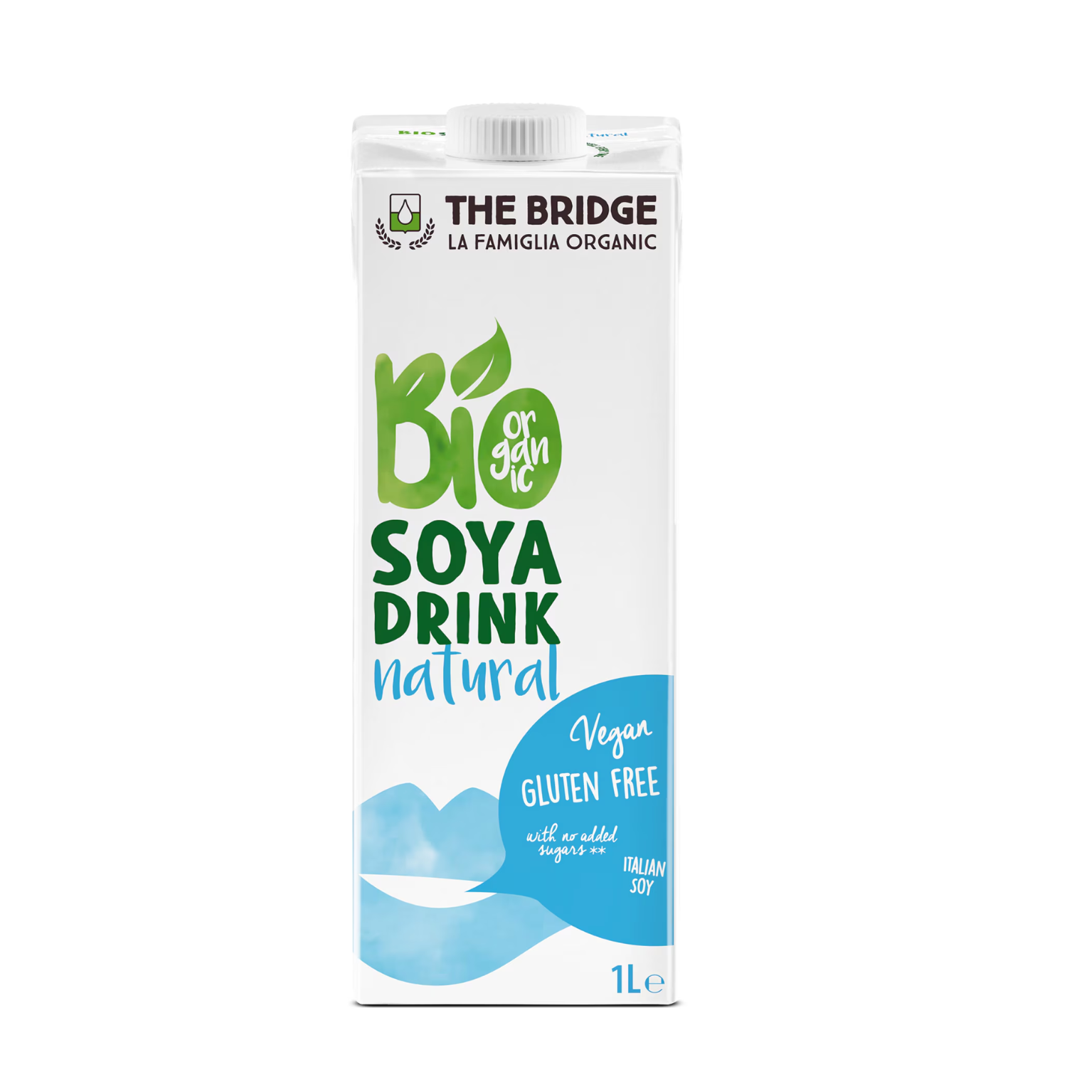 Bautura vegetala Bio de soia, 1L, The Bridge