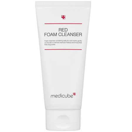 Spuma de curatare Red Foam Cleanser, 120 ml, Medicube