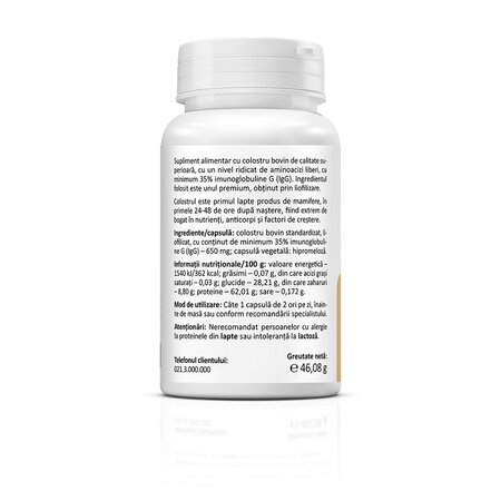 Colostrum, 60 capsule, Zenyth 772939