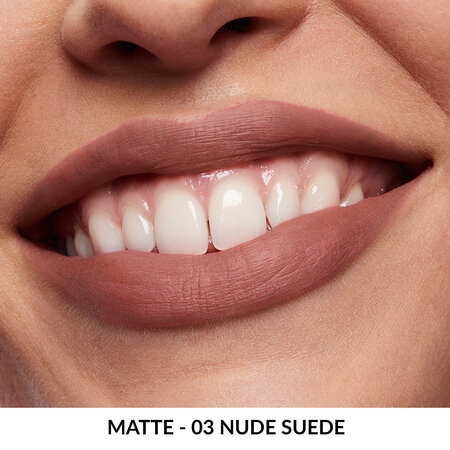 Ruj ultra mat, 3 Nude Suede, 3.6 g, Avon 743146