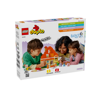 Casa de familie a lui Blue, cu un joc de memorie, 3 ani+, 10459, 83 de piese, Lego Duplo