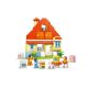 Casa de familie a lui Blue, cu un joc de memorie, 3 ani+, 10459, 83 de piese, Lego Duplo 743179