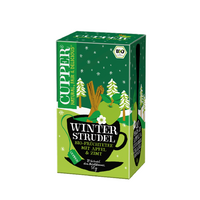 Ceai de iarna Bio cu mere, scortisoara si arome naturale, 20 plicuri, Cupper