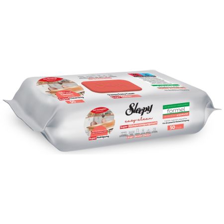 Servetele umede pentru bucatarie Easy Clean, Grapefruit Oil, 50 bucati, Sleepy