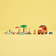 Calatoria familiei lui Blue cu masina la plaja, 4 ani+, 11202, 133 piese, Lego Bluey 743302