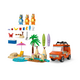 Calatoria familiei lui Blue cu masina la plaja, 4 ani+, 11202, 133 piese, Lego Bluey 743296