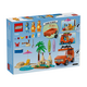 Calatoria familiei lui Blue cu masina la plaja, 4 ani+, 11202, 133 piese, Lego Bluey 743301