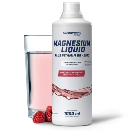 Magneziu lichid, aroma de Zmeura, 1 litru, Way Better