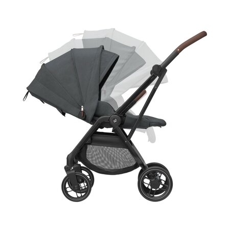 Carucior ultracompact Leona2, pana la 22 kg, Twillic Graphite, Maxi Cosi 811705