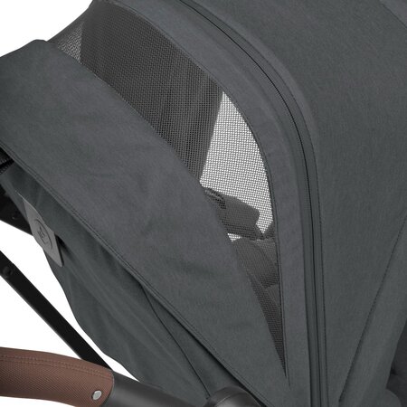 Carucior ultracompact Leona2, pana la 22 kg, Twillic Graphite, Maxi Cosi 811712