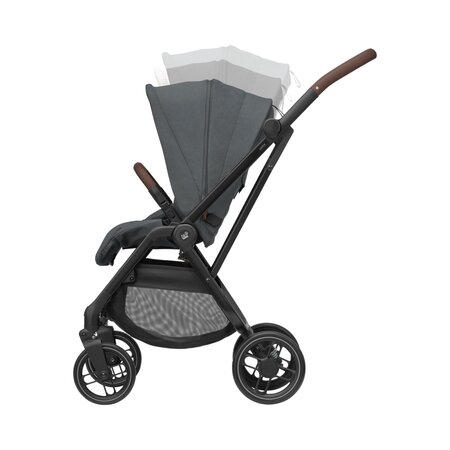 Carucior ultracompact Leona2, pana la 22 kg, Twillic Graphite, Maxi Cosi 811701