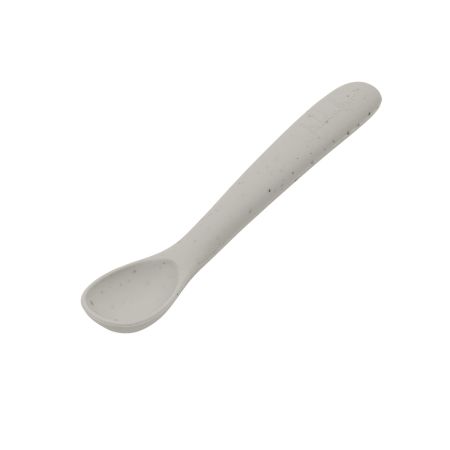 Lingurita din silicon pentru primele mese ale bebelusului Platinum, Sand, Kikka Boo