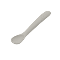 Lingurita din silicon pentru primele mese ale bebelusului Platinum, Sand, 6 luni+, Kikka Boo