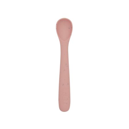 Lingurita din silicon pentru primele mese ale bebelusului Platinum, Blush, Kikka Boo 743381