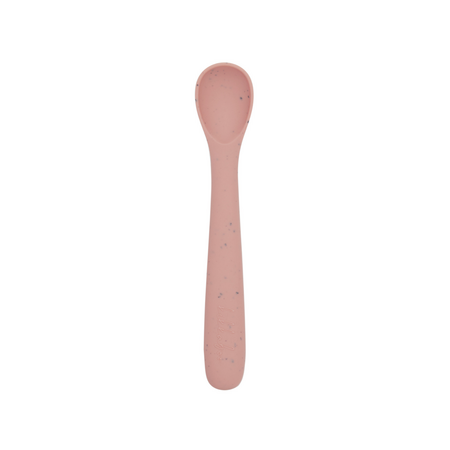 Lingurita din silicon pentru primele mese ale bebelusului Platinum, Blush, Kikka Boo 743381