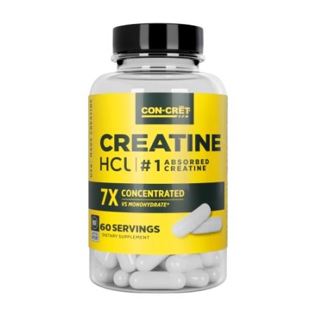 Creatina HCL, 60 capsule, Con-Cret