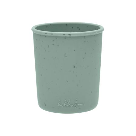 Set complet din silicon pentru mesele bebelusului Platinum, Sage Green, 6 luni+, 5 piese, Kikka Boo 743455