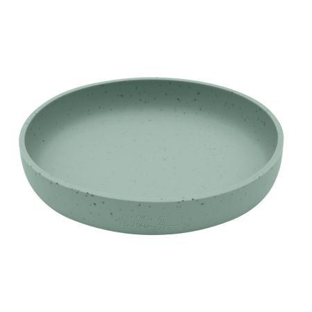 Set complet din silicon pentru mesele bebelusului Platinum, Sage Green, 6 luni+, 5 piese, Kikka Boo 743454