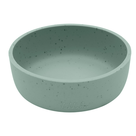 Set complet din silicon pentru mesele bebelusului Platinum, Sage Green, 6 luni+, 5 piese, Kikka Boo 743456