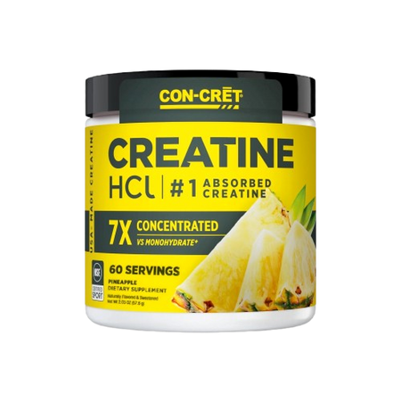 CON-CRET CREATINE HCL PINEAPPLE 57.6 GR