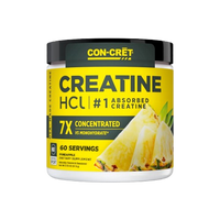 Creatina HCL cu aroma de ananas, 57.6 g, Con-Cret