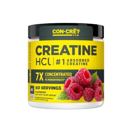 Creatina HCL cu aroma de zmeura, 57.6, Con-Cret
