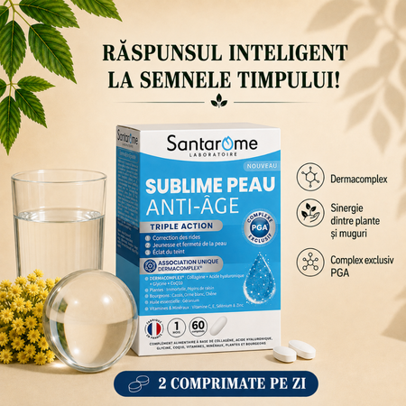 Sublime Peau Anti Age, 60 comprimate, Santarome 806092