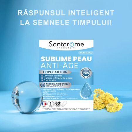 Sublime Peau Anti Age, 60 comprimate, Santarome 743550