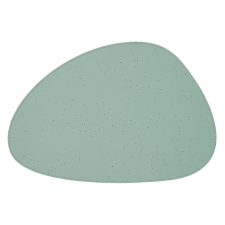 Suport din silicon pentru masa si joaca Platinum, Sage Green, Kikka Boo