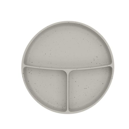 Farfurie pentru bebelusi cu compartimente si baza cu ventuza, Sand, 600 ml, Kikka Boo