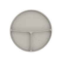 Farfurie pentru bebelusi cu compartimente si baza cu ventuza, Sand, 600 ml, Kikka Boo