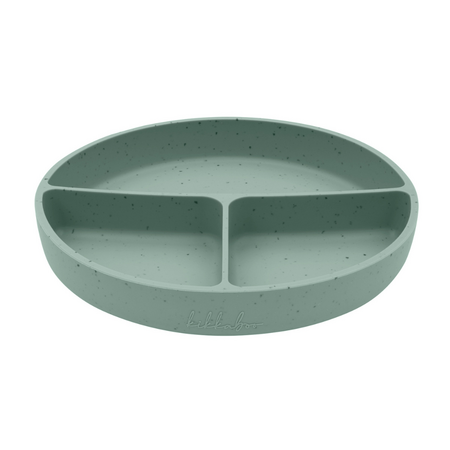 Farfurie pentru bebelusi cu compartimente si baza cu ventuza, Sage, 600 ml, Kikka Boo 743570