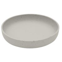 Farfurie pentru bebelusi din silicon alimentar Platinum, Sand, 400 ml, Kikka Boo