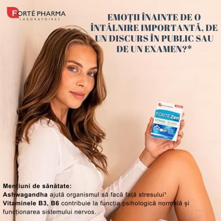 Forte Zen Stress Flash, 10 comprimate orodispersabile, Forte Pharma 765946
