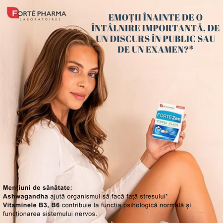 Forte Zen Stress Flash, 10 comprimate orodispersabile, Forte Pharma 765946