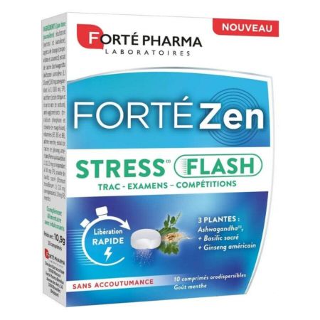 Forte Zen Stress Flash, 10 comprimate orodispersabile, Forte Pharma
