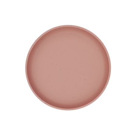 Farfurie pentru bebelusi din silicon alimentar Platinum, Blush, 400 ml, Kikka Boo 743584