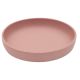 Farfurie pentru bebelusi din silicon alimentar Platinum, Blush, 400 ml, Kikka Boo 743583