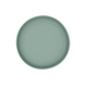 Farfurie pentru bebelusi din silicon alimentar Platinum, Sage Green, 400 ml, Kikka Boo 743594