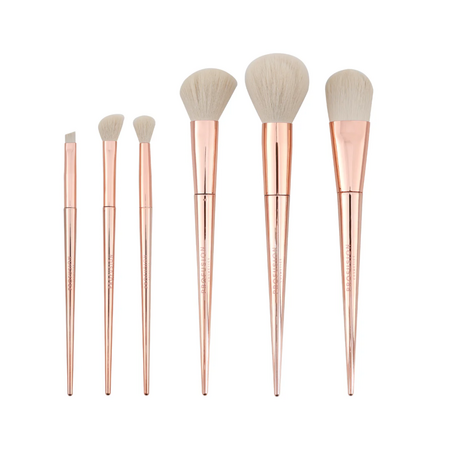 Set pensule pentru machiajul fetei si al ochilor, Brush Crush, 6 bucati, Profusion Cosmetics 743648
