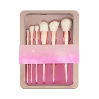 Set pensule pentru machiajul fetei si al ochilor, Brush Crush, 6 bucati, Profusion Cosmetics