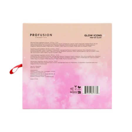 Set 4 produse de machiaj Glow Icons, Profusion Cosmetics 743658