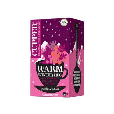 Ceai de iarna Bio cu fructe de padure, anason si merisoare, 20 plicuri, Cupper