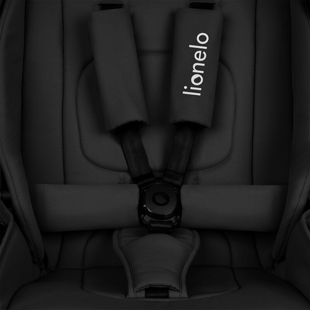 Carucior reversibil  2 in 1 cu landou si ventilatie 3D Mika Plus, pana la 22 kg, Negru, Lionelo 743714