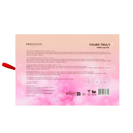 Set pentru machiaj Yours Truly, Profusion Cosmetics 743709