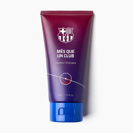 Set pentru barbati, Ingrijire par si corp, in cutie metalica, FC Barcelona 743758