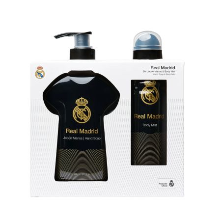 Set pentru barbati cu sapun lichid si spray pentru corp, Real Madrid