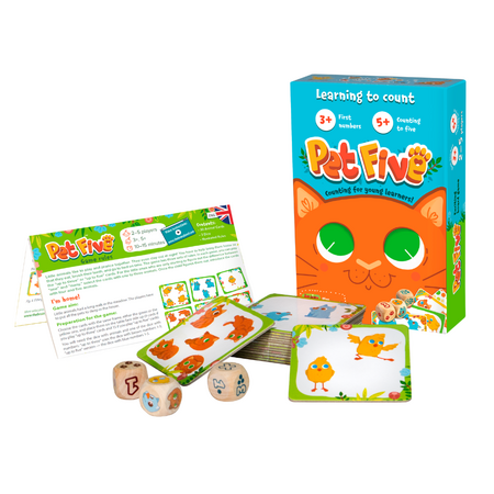 Joc educativ, Pet Five, 3 ani+, The Brainy Band 743863