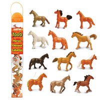 Set figurine pictate manual, Cai din rase, 3 ani+, 12 bucati, Safari Ltd