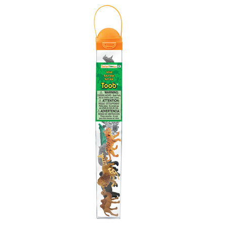 Set figurine pictate manual, Animale salbatice, 3 ani+, Safari Ltd 743885